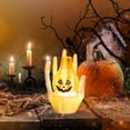 thumbnail image 5 of Yyuenw Halloween Skeleton Hands Candle Tea Lights, Desktop Decoration Perfect for Halloween Party and Home Decor Soft Warm Glow Decorated Room for Kids and Adults Ideal for Trick or Treat Season, 5 of 5