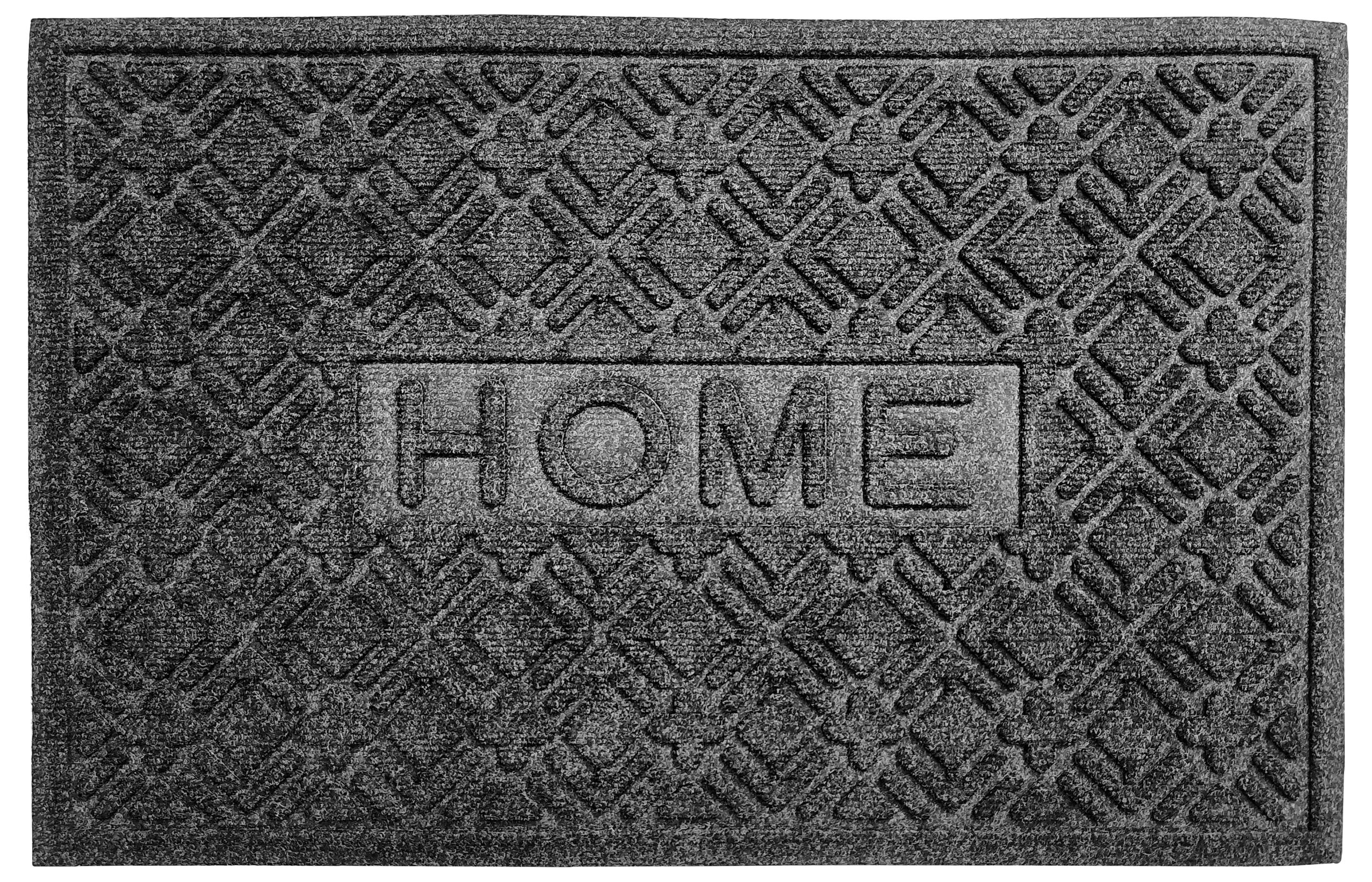 Doormats Entryway Welcome Mats Outdoor Rubber Back Polypropylene Noah 18x28 - Picture 8 of 9