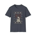 thumbnail image 2 of Christmas Ugly Sweater Puppy Dog Animal Lover T-Shirt, 2 of 5