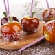 thumbnail image 2 of 24 palitos de manzana acaramelada, palitos de chocolate y palitos de madera con decoración de diamantes de imitación., 2 of 8