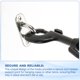 thumbnail image 3 of Uxcell 10 Pcs 304 Acero Inoxidable Ganchos de Techo Redondeados Montaje en Pared U Gancho de Techo con Tornillos para Colgar Cuerdas, 3 of 6