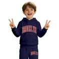 thumbnail image 5 of Kiijoy Big Boys Outfits Letter Print Hoodie Sweatpants Sweatsuit, Sizes 7-8, 5 of 5