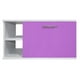 thumbnail image 3 of Gabinete Baño Moderno Ensamblado Mdf Elegante Vinil Rosa, 3 of 4