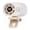Regular# White, variant on Clip-On Portable Cooling Fan with Semiconductor Refrigeration, 100-Speed Rechargeable Fan with 18000 RPM Motor, 360° Rotation for Home, Office, Outdoor