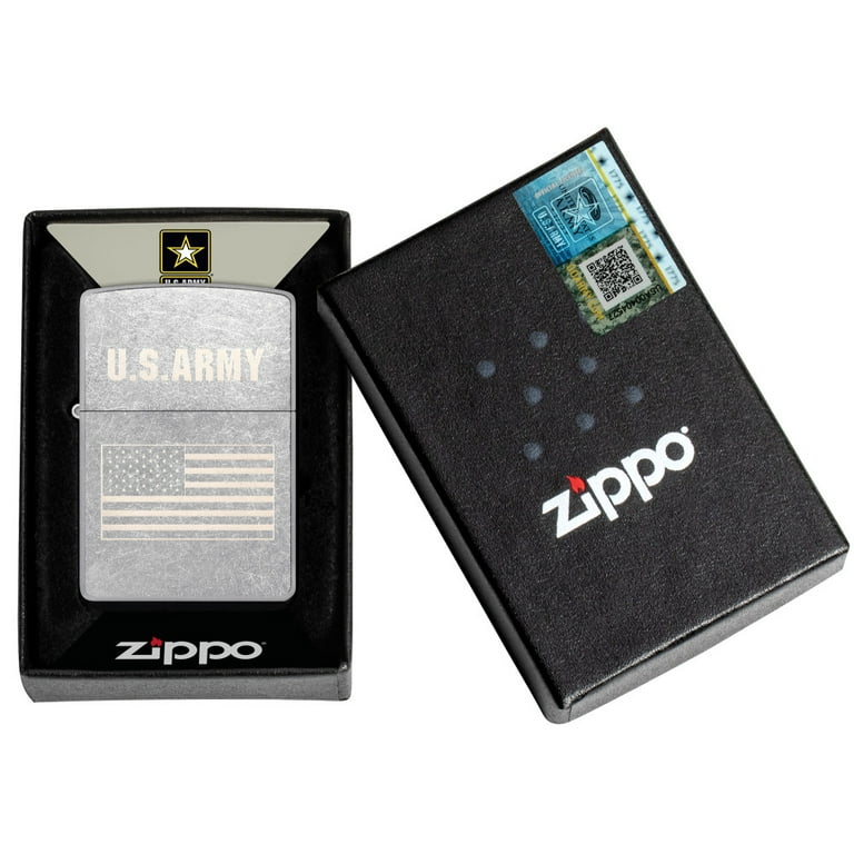 U.S. ARMY ジッポー　ZIPPO Zippo United States Army® Emblem Satin Chrome Windproof