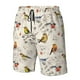 thumbnail image 4 of Balery Little Birds Traje de Baño Estilo Hawaiano para Hombre, Shorts de Secado Rápido con Bolsillos-Large, 4 of 6
