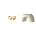 thumbnail image 1 of Asa de mueble,Tirador de latón con forma de lazo para muebles o armario,Banco pequeño,Taburete pequeño para sala de estar,reposapiés,banco,juguete,Muebles de habitación Silla infantil, 1 of 8