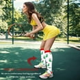 thumbnail image 3 of 3 Pairs Christmas Medical Sport Compression Socks - 15-20mmhg Graduated Knee-High Support for Men & Women, Ideal for Soccer, Running, and Nurses, 3 of 6