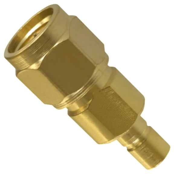 134-1012-011 Connector Coaxial Adapter SMA Plug, Male Pin To SMB Jack, Male Pin 50Ohm, RoHS