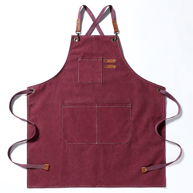 Delantal de peluquería Delantal de estilista profesional Cortes de pelo de peluquería Envoltura de tela Peluquería Toolrose Red