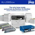 thumbnail image 5 of Brother Wireless HL-L3300CDW Digital Color Printer with Copy & Scanning, Duplex and Mobile Printing, 5 of 9