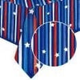 thumbnail image 5 of 4th of July Tablecloth,Independence Day Patriotic Plastic Tablecloth Disposable Table Cover for Patriotic Party Supplies,Decorations for Independence,Veterans,Memorial Day,52x108In, 5 of 8