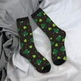 thumbnail image 5 of Bingfone Compression Socks for Women and Men Long Socks for Running Athletic Cycling Nurse- St. Patrick's Day8, 5 of 6