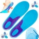 thumbnail image 1 of Muyoka Plantillas deportivas de gel de silicona para aliviar el dolor de pies Plantillas de gel de masaje antideslizantes y transpirables Plantillas de soporte ortopédico de absorción de impactos para Muyoka Hogar, 1 of 7