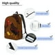 thumbnail image 3 of Balery Chicken Farm Animal Mochila Clásica Impresa Básica para Viaje, Mochila Escolar Resistente al Agua, Mochila de Lona con Correas Ajustables-Small, 3 of 5