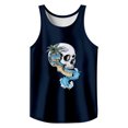 thumbnail image 3 of Tank Tops Men Funny Sleeveless Crewneck Graphic T Shirts Casual Beach Summer Athletic Muscle Lightweight Vest Dark Blue XXXL, 3 of 3