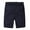 Navy Blue, variant on LittleSpring Size 7-8 Chino Shorts for Boys School Performance Shorts with Elastic Pull On Casual Navy Blue