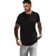 thumbnail image 1 of Playera Negra Hombre Estampado Deportivas Tenis Casual, 1 of 8