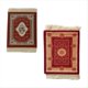 thumbnail image 1 of Mini Posavasos de Tejido Persa con de Alfombra, Tecnología de Decoración para Mesa de Comedor. Rojo, 1 of 8