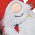 thumbnail image 3 of Holiday Dog Toy Santa Light Sewn Decals on Super Cute Soft Squeaker 11" Gifts (Five Santa Toys), 3 of 8