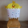 thumbnail image 3 of Funda de sofá elástica de licra para sala de estar, antideslizante. Pollito amarillo, 3 of 9