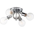 thumbnail image 2 of Nuvo Lighting - Bounce-4 Light Flush Mount in Contemporary Style-18 Inches Wide, 2 of 2