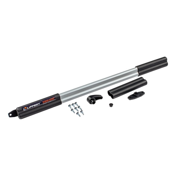 Barra de empuje para puerta mosquitera de RV Lippert ajustable 66-76 cm