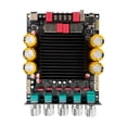 thumbnail image 1 of Placa amplificadora,Placa amplificadora digital Bt de 2.0 canales,Placa amplificadora de potencia digital inteligente TPA3255,Placa amplificadora 300W x2 + salida de subwoofer,SUB600 Bt Entrada, 1 of 9