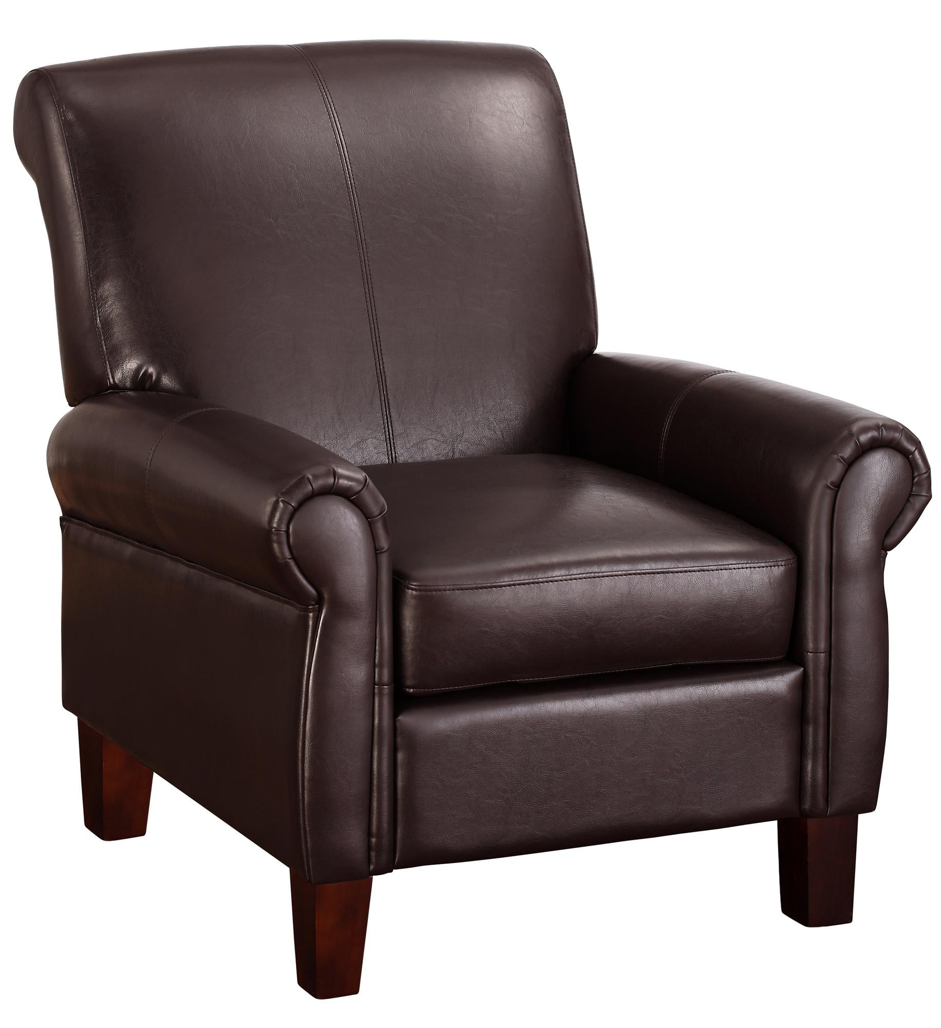 Dorel Living Faux Leather Club Chair, Multiple Colors