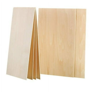 Unfinished Wood Pieces,30Pcs Basswood Sheets 150x100x2mm 1/16,Thin Plywood  Wood Sheets For Crafts,Perfect For DIY Projects, Painting, Drawing, Laser