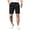 U8-Black, variant on Homeyce Men's Classic-Fit Chino Short Button Elastic Waistband Flat Front Shorts with Pockets Water-Resistant Dress Shorts Summer Casual Golf Quick Dry Vacation Chino Shorts,Purple M