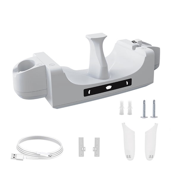 Inteprter ABS conveniente estante de almacenamiento de auriculares VR carga rápida para múltiples dispositivos amplia compatibilidad segura Electrónica