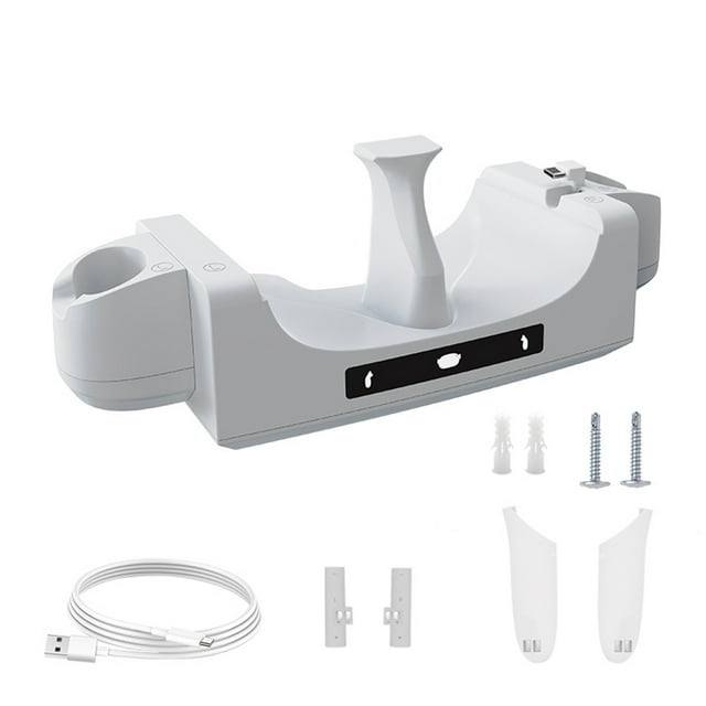 Langgg Suitable for Oculus/Meta Quest 3VR glasses charging base wall mounted contact handle charging base