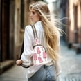 thumbnail image 5 of FORMRS Womens Crossbody Sling Bag Travel Daypack Shoulder Chest Backpack, Pink Ice Cream, 5 of 7