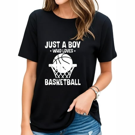 Bball Just A Who Loves Basketball T-Shirt