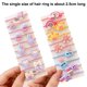thumbnail image 3 of 20 lazos para el pelo para niñas, pequeños lazos para el pelo para niños, elásticos multicolores, coleteros elásticos, 3 of 7