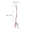 thumbnail image 2 of Unique Bargains 1 Pc Fashionable Handbag Strap for Travelling Pink Alloy Polyester, 2 of 5