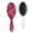 White-564, variant on Rustic Folk Style Detangler Hair Brush with Pastoral Pattern, Wood Grain Paddle Brush for All Hair Types, Natural Artistic Comb for Styling & Gifting