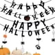 thumbnail image 5 of Farfi 1 Juego de pancarta de Halloween, impermeable, suave al tacto, textura fina, resistente a la decoloración, tela no tejida decorativa multiusos, adorno de pancarta de Halloween, 5 of 5