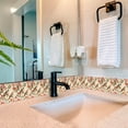 thumbnail image 2 of Mi Alma Peach Yellow Bird Peel & Stick Vinyl Backsplash Tiles 5x5, 24 pcs, 2 of 10