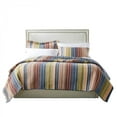 thumbnail image 1 of Greenland Home Katy Juego De Edredón Reversible A Rayas, 100% Algodón, Ropa De Cama King/Cal King De 3 Piezas, 1 of 5