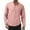 Pink, variant on Men Blouses Men Extra Small Long Sleeve within Tee Shirts Athletic Swim Holiday Tops Dressy Classic Tee Turtleneck Lightweight Long Sleeve V Neck Shirt Thin Shirt T Shirts Pink 3XL