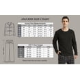 thumbnail image 6 of Amaxer Men's Loungewear Pajama Set Knit Long Sleeve T-Shirt and Fleece Pants 100% Cotton Merlot Plaid M, 6 of 6