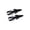 Black, variant on QLUEWX Bionic Crawfish Soft Lures, Green Ned Rig Craw Bait, Vivid Sinking Soft Worm Kit For Freshwater Saltwater Fishing Angler Gift