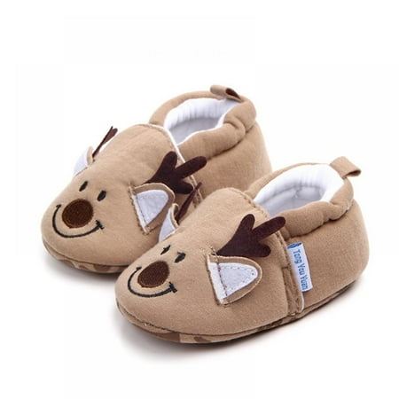 Cute Animals Infant Casual Shoes Kids Slip-on First Walkers Spring and Fall Sneakers
