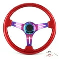 thumbnail image 1 of Steering Wheel Replacement,Car Sport Steering Wheel Sport Steering Wheel Deep Dish Steering Wheel Exceptional Reliability, 1 of 14