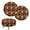 Thanksgiving Pumpkin Sunflower, variant on ZUXONGSY Mushroom Daisy Stool Covers Round Set of 2 Piece Home Stool Covers Size S High Elastic Circle Stool Cover with Elastic Edge 12"-14" Slipcover for Home Office Bar Decor