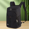 thumbnail image 1 of 20L Cooler Backpack Leak-proof Lunch Backpack for Men and Women (Grey), 1 of 7