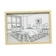 thumbnail image 5 of Pintura Salvador Arte decoración moderna lámpara iluminación Pintura decoración para dormitorio cabecera hogar sala de estar Oficina Estilo A, 5 of 10