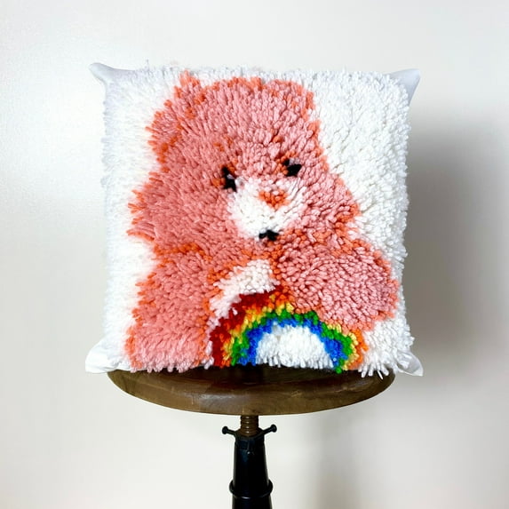 Latch Hook | Custom Pillow | Craft Pillow | Custom | Kids Craft | Craft | Craft Projects | Craft for adults | Craft for kids | Home Decor | Embroidery